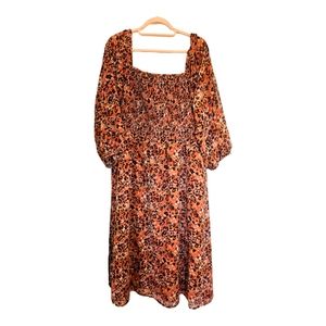 Beachlunch Lounge Leopard Print Dress sz XXL